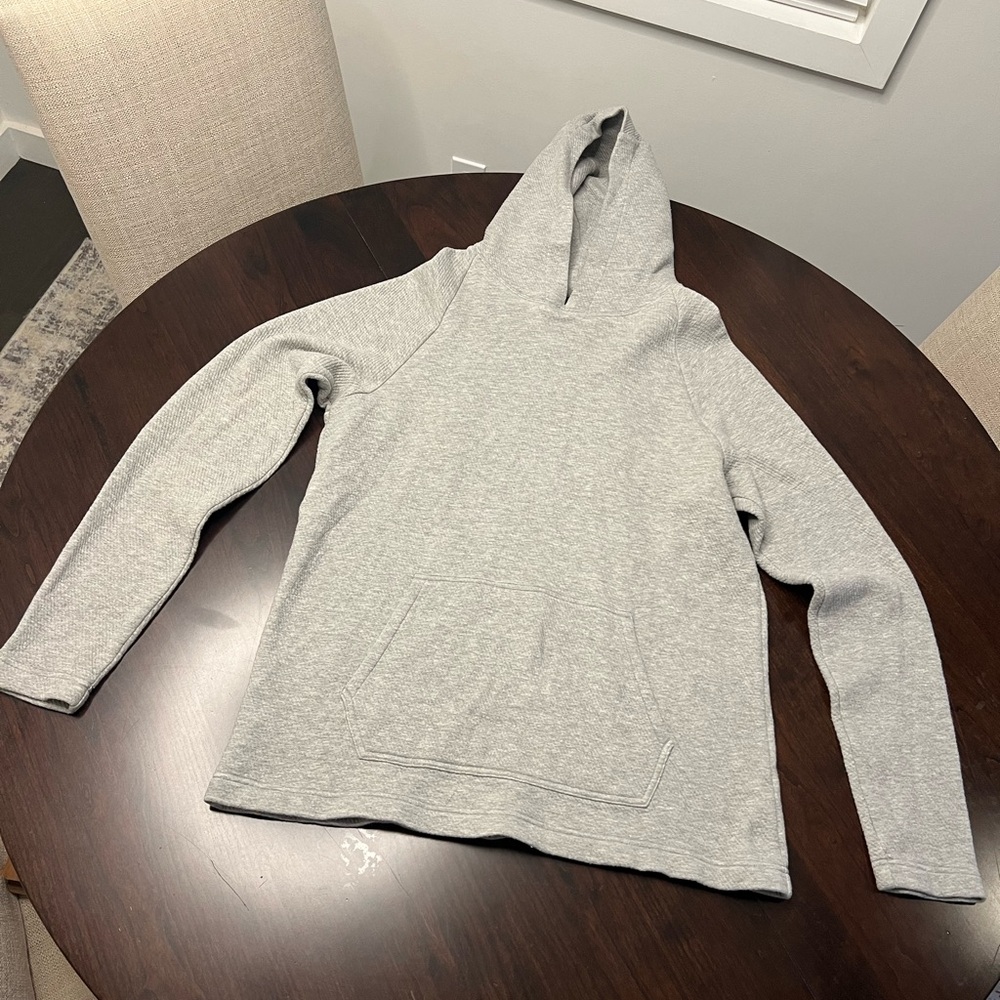 Wings + Horns Cotton Hooded Sweater Made in Canada - Men’s Large